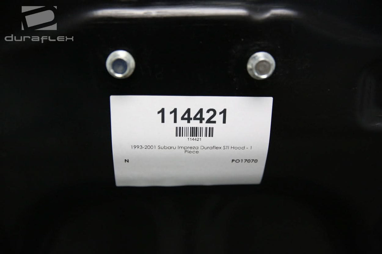 1993-2001 Subaru Impreza STI Look Hood - 1 Piece - FRP
