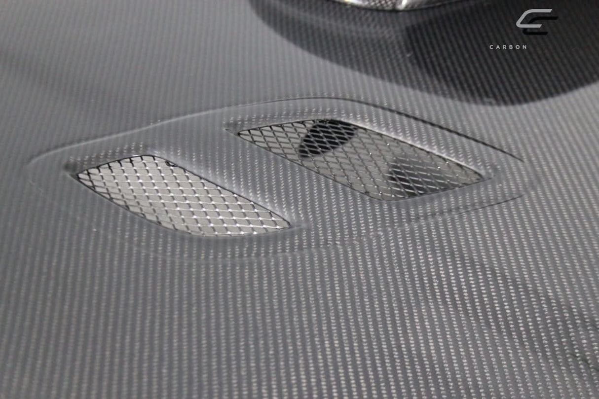 1993-2001 Subaru Impreza STI Look Hood - Carbon Fiber