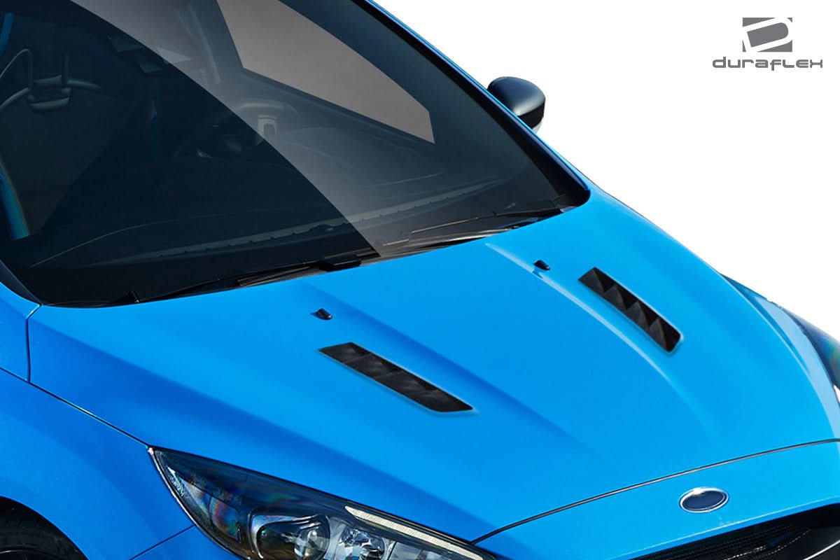 2016-2018 Ford Focus RS Look Hood - 1 Piece - FRP