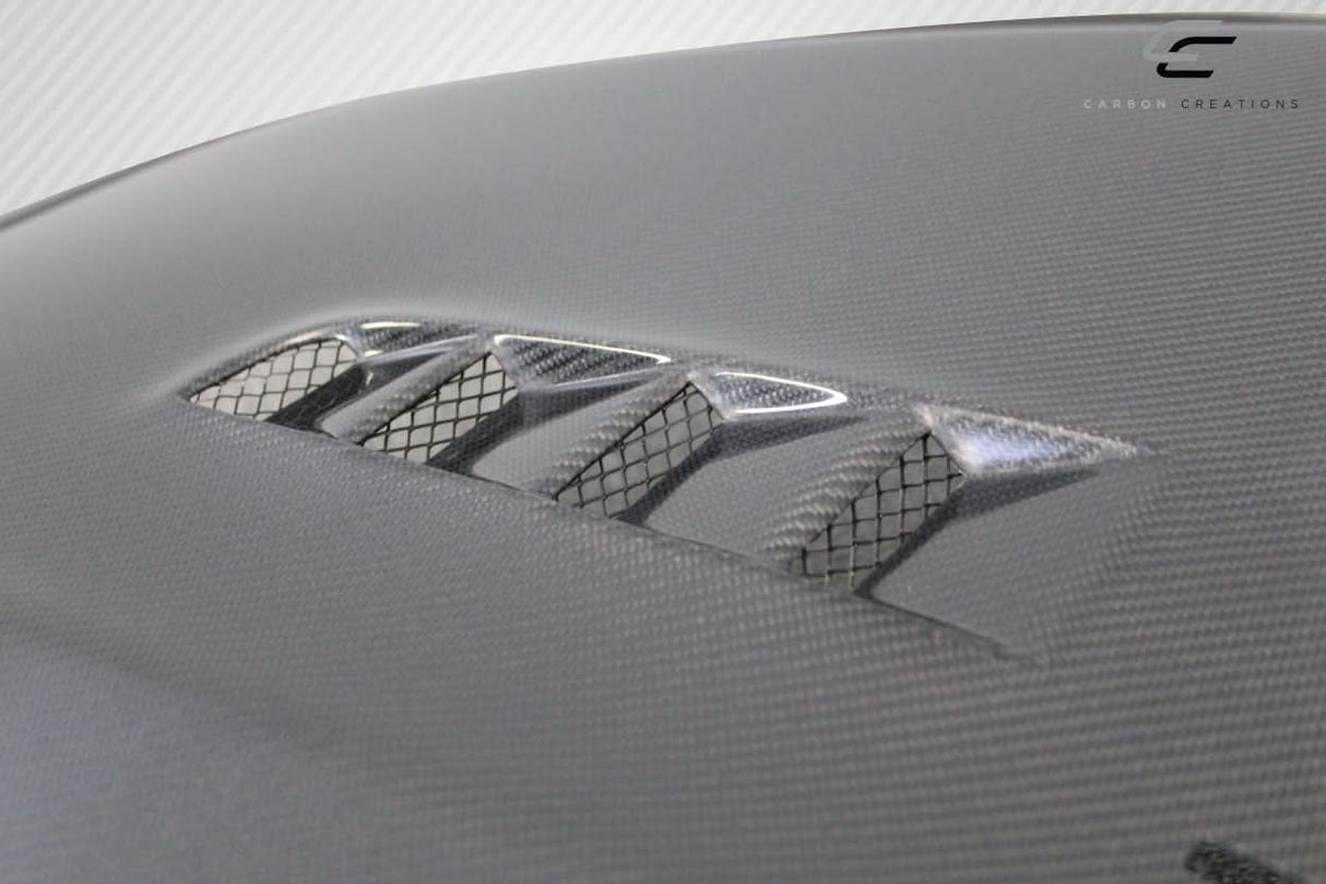 2016-2018 Ford Focus RS Look Hood - Carbon Fiber