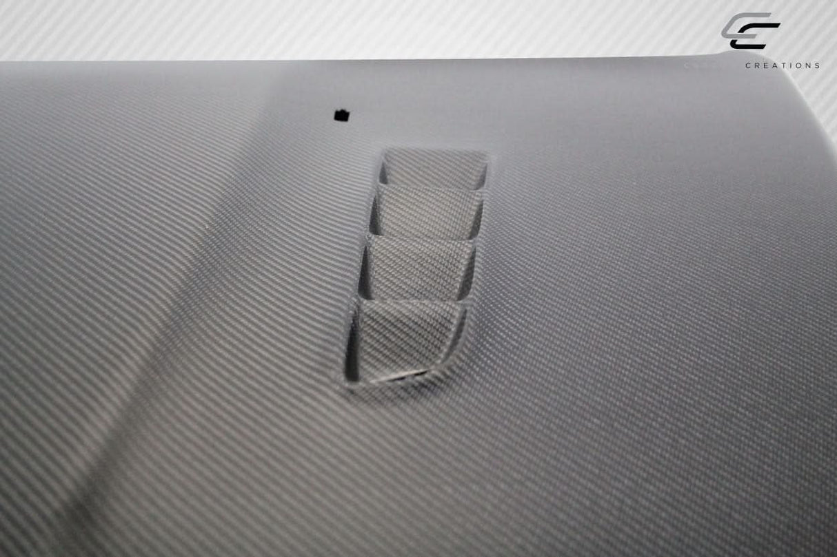 2016-2018 Ford Focus RS Look Hood - Carbon Fiber