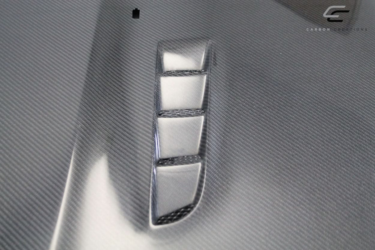 2016-2018 Ford Focus RS Look Hood - Carbon Fiber