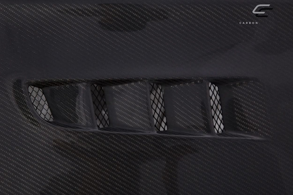 2016-2018 Ford Focus RS Look Hood - Carbon Fiber