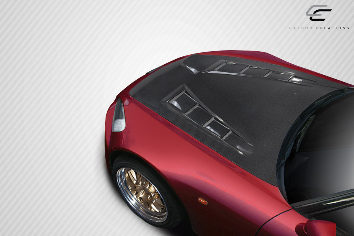 2000-2009 Honda S2000 Type M Style Hood - Carbon Fiber