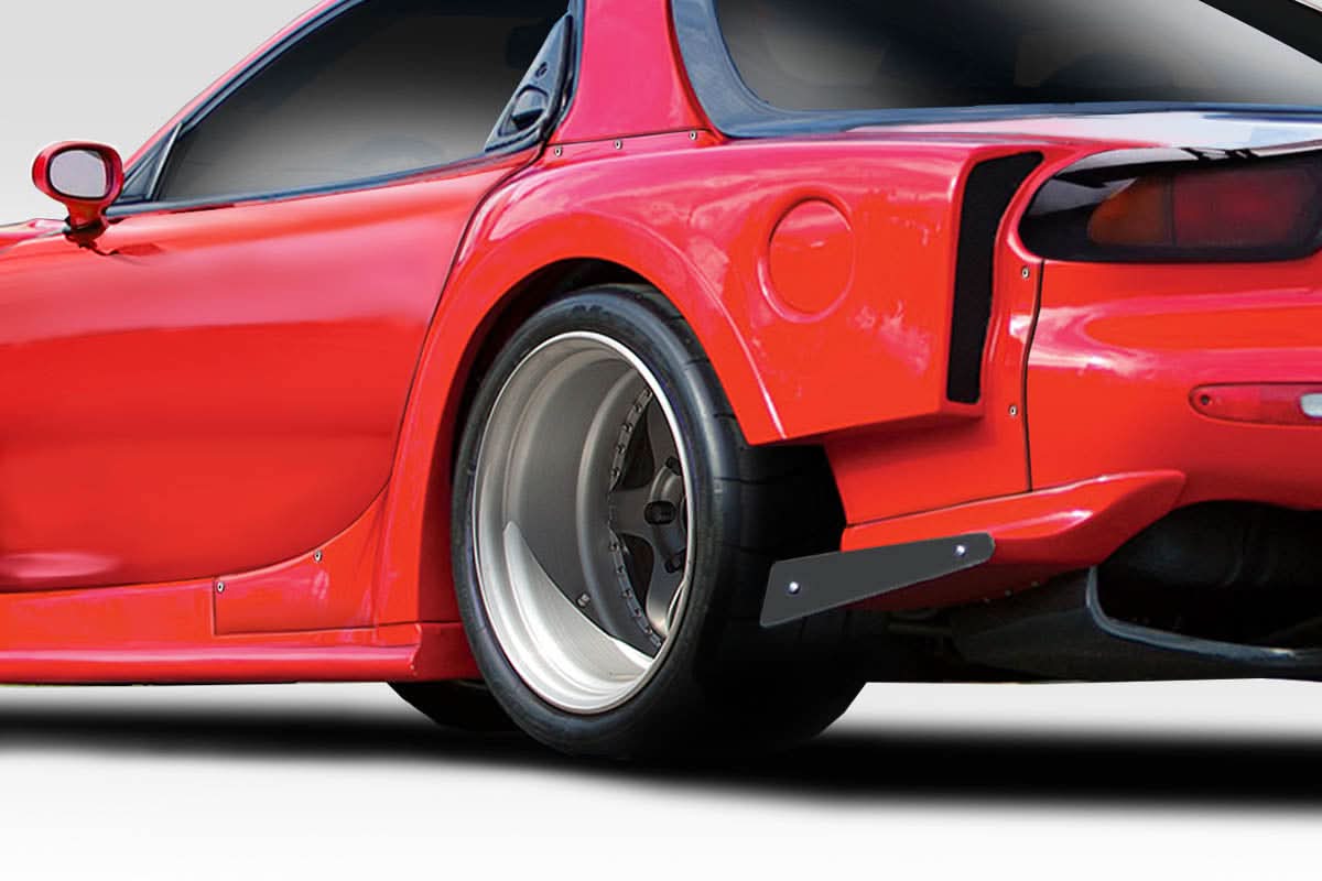 1993-1997 Mazda RX-7 Bossen Style Wide Body Rear Fender Flares - FRP