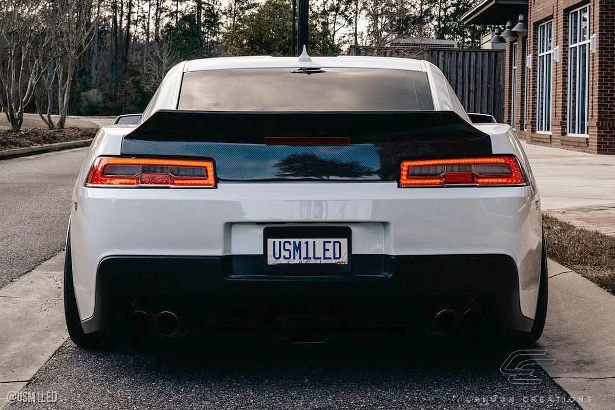 2014-2015 Chevrolet Camaro AM-S Style Trunk - Carbon Fiber