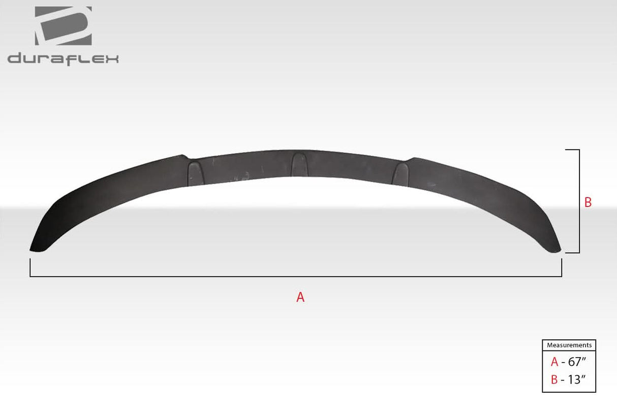 Universal Adjustable Front Splitter 3 Piece - FRP