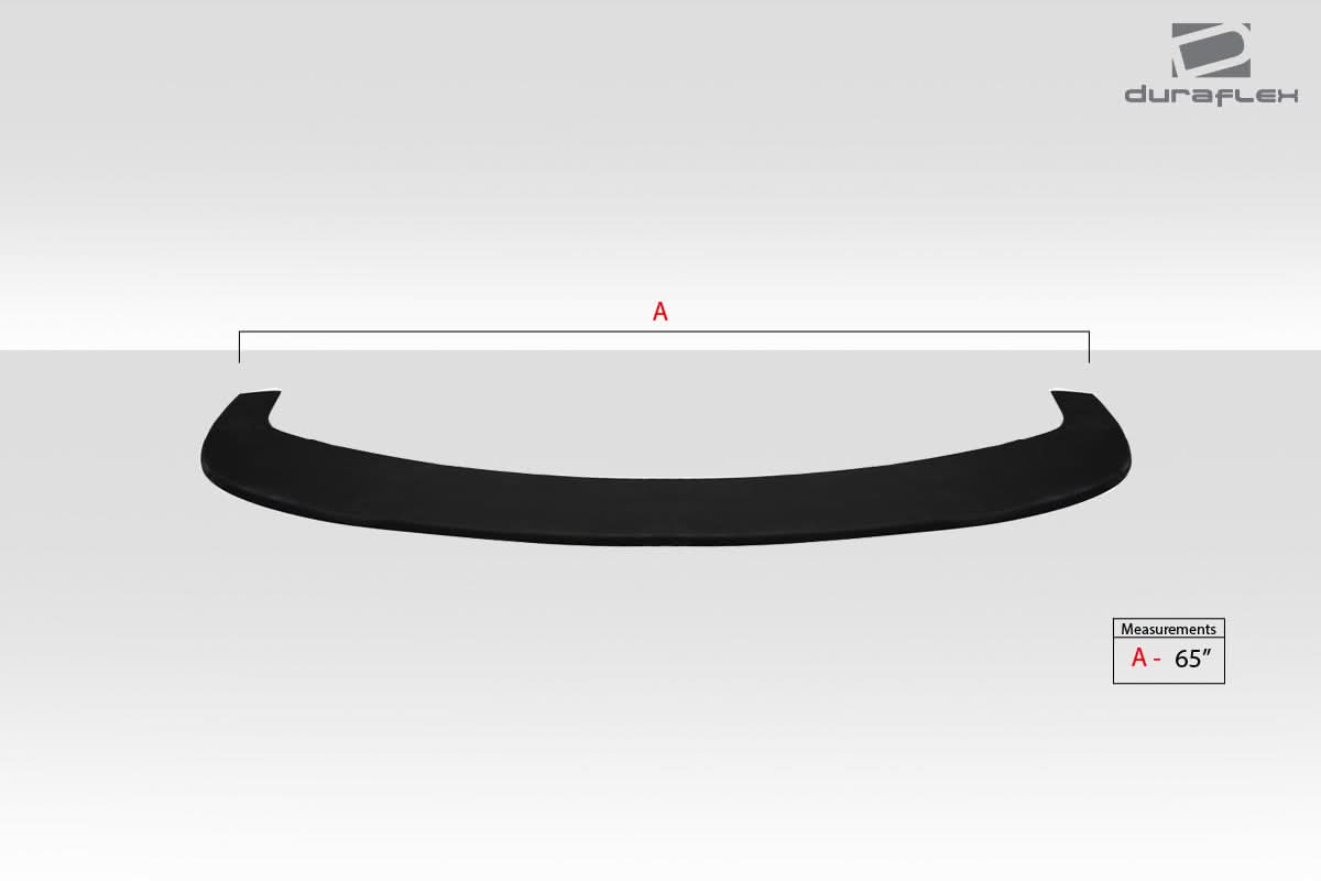 Universal Type 3 Style Front Lip Splitter - 1 Piece - FRP