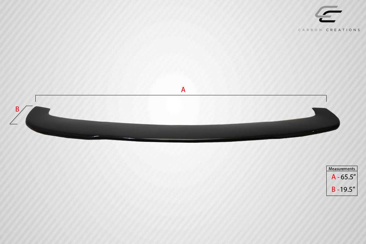 Universal Type 3 Style Front Lip Splitter - Carbon Fiber