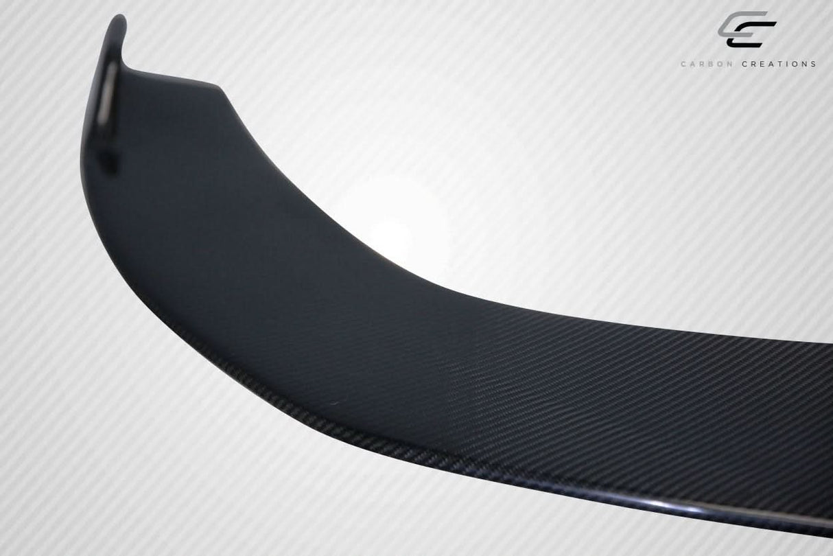 Universal Type 4 Style Front Lip Splitter - Carbon Fiber