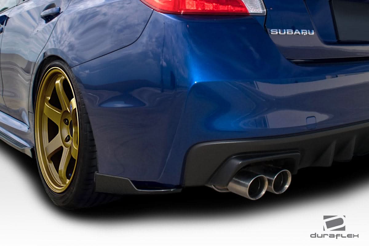 Universal Type 1 Style Front / Rear Winglet Splitters 2 Piece - FRP