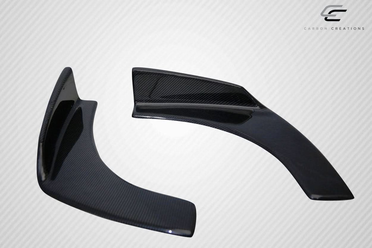 Universal Type 1 Style Front / Rear Winglet Splitters - 2 Piece