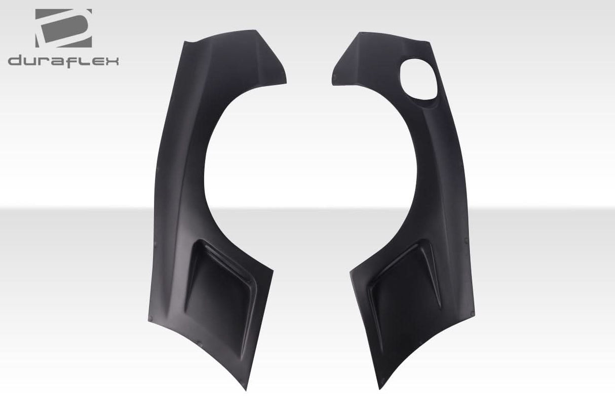 2013-2020 Toyota 86 Wide Body GT500 V3 Style Rear Fender Flares - FRP