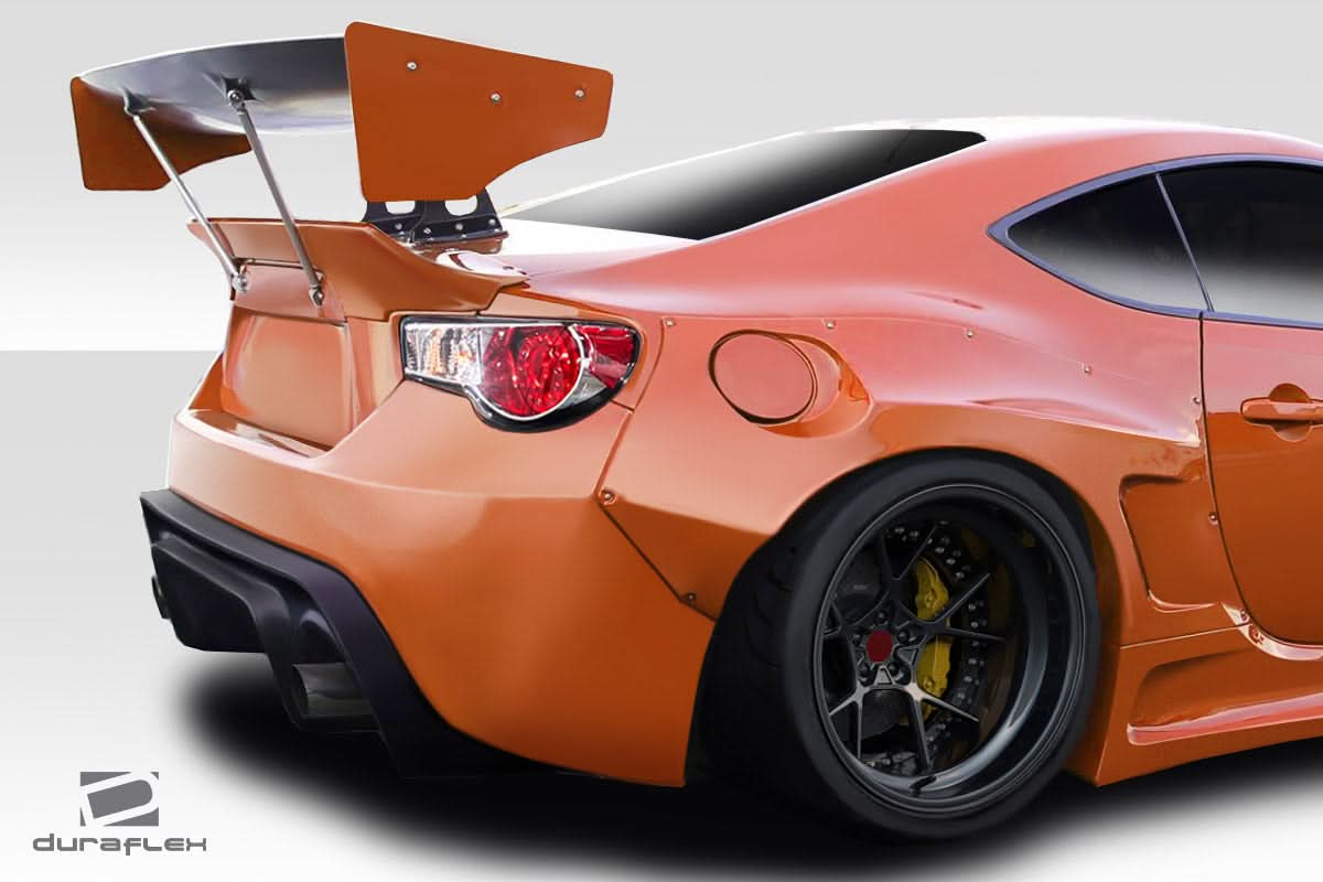 2013-2020 Toyota 86 GT500 V3 GT Swan Style Wing Spoiler - 9 Piece FRP