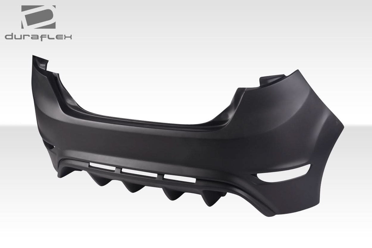 2014-2019 Ford Fiesta RS Look Rear Bumper - 1 Piece - FRP