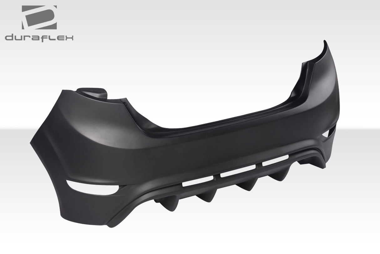2014-2019 Ford Fiesta RS Look Rear Bumper - 1 Piece - FRP