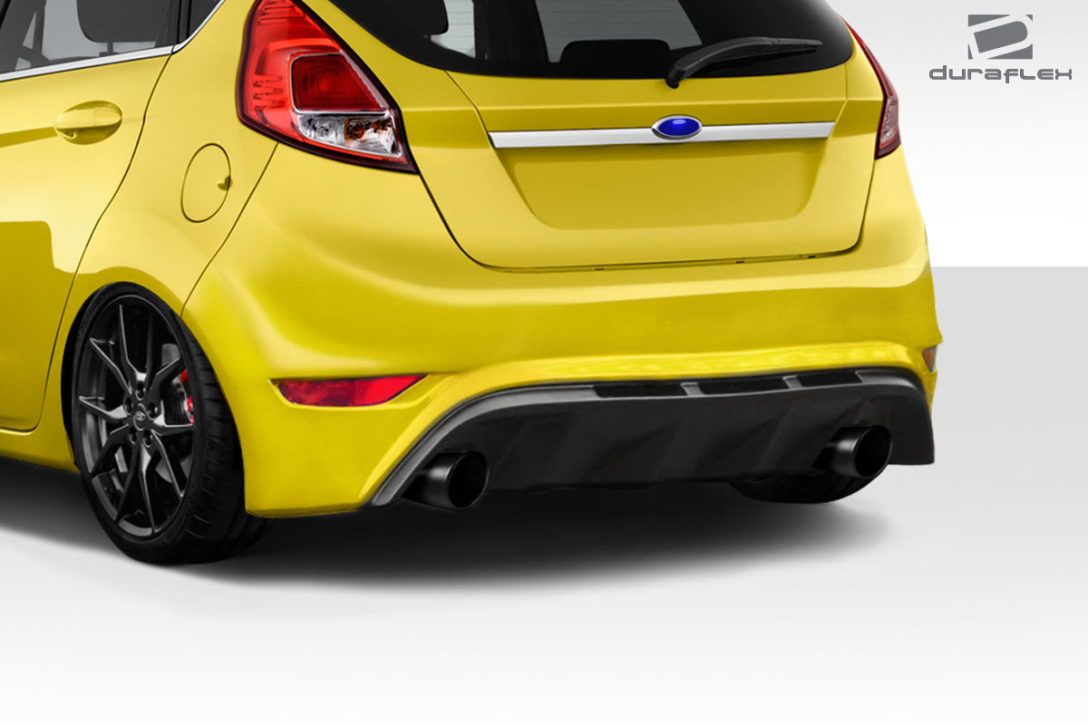 2014-2019 Ford Fiesta RS Look Rear Bumper - 1 Piece - FRP