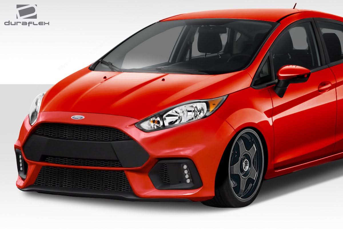 2014-2019 Ford Fiesta RS Look Front Bumper - 1 Piece - FRP