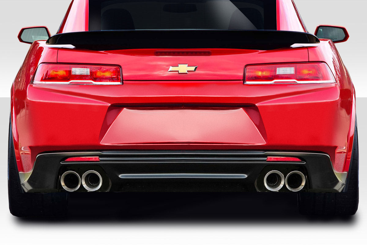2014-2015 Chevrolet Camaro ZL1 V2 Look Rear Bumper - FRP