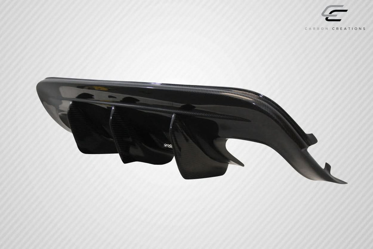 2008-2014 BMW X6M AK-M Style Rear Diffuser - Dry Carbon