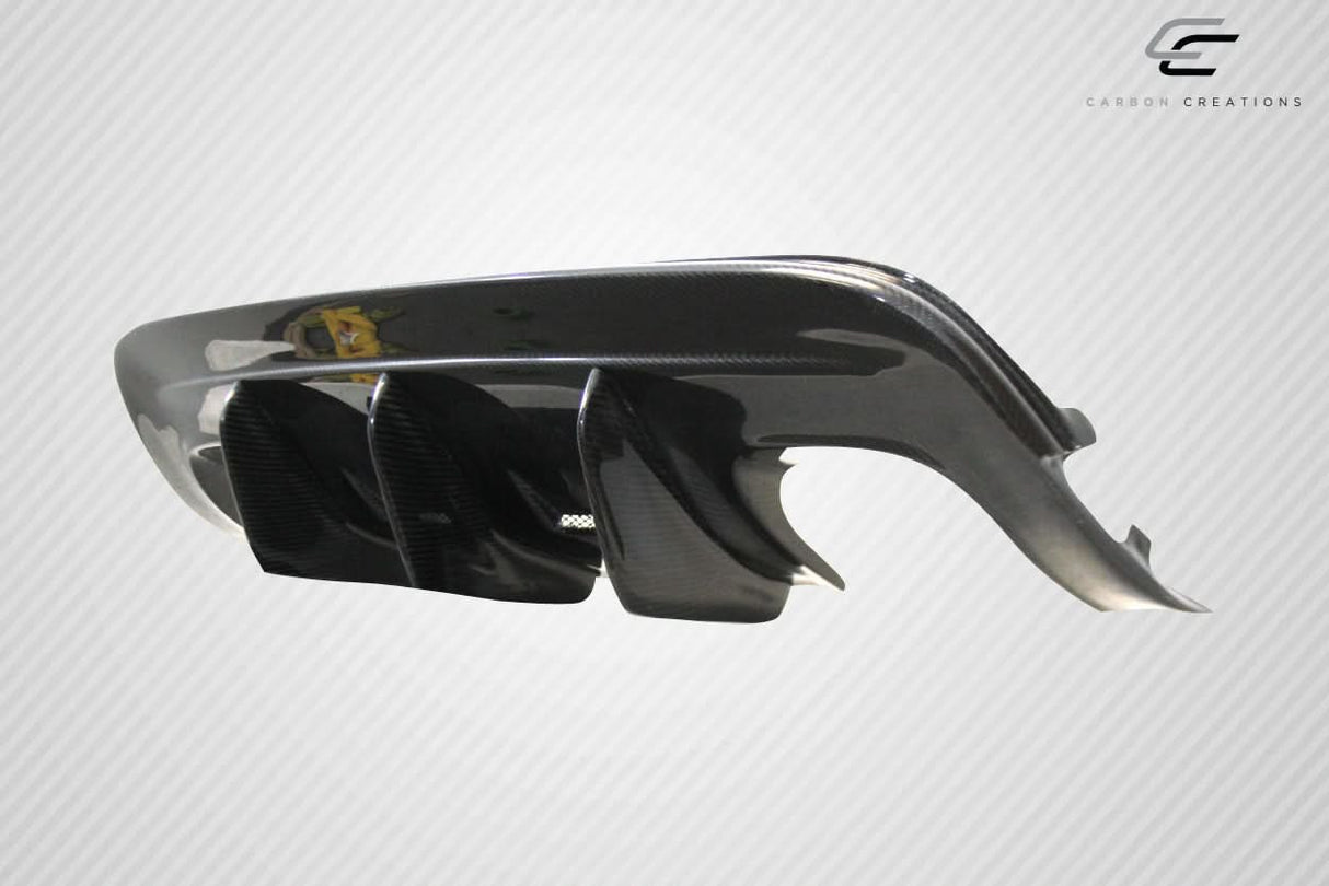 2008-2014 BMW X6M AK-M Style Rear Diffuser - Dry Carbon