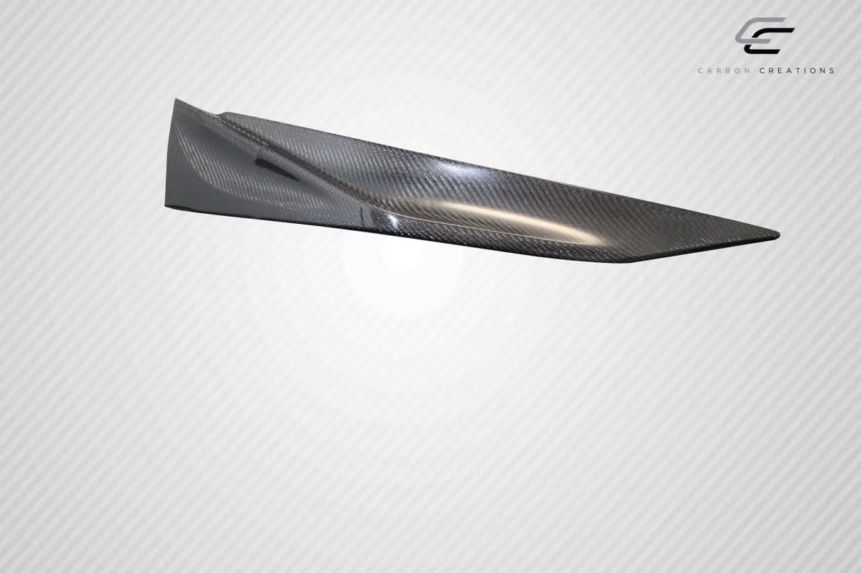 2011-2013 Kia Optima MC Style Front Lip Add Ons - Carbon Fiber