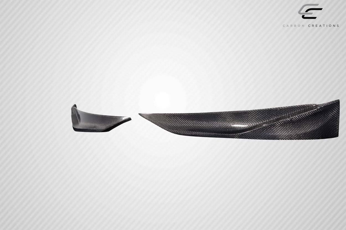 2011-2013 Kia Optima MC Style Front Lip Add Ons - Carbon Fiber