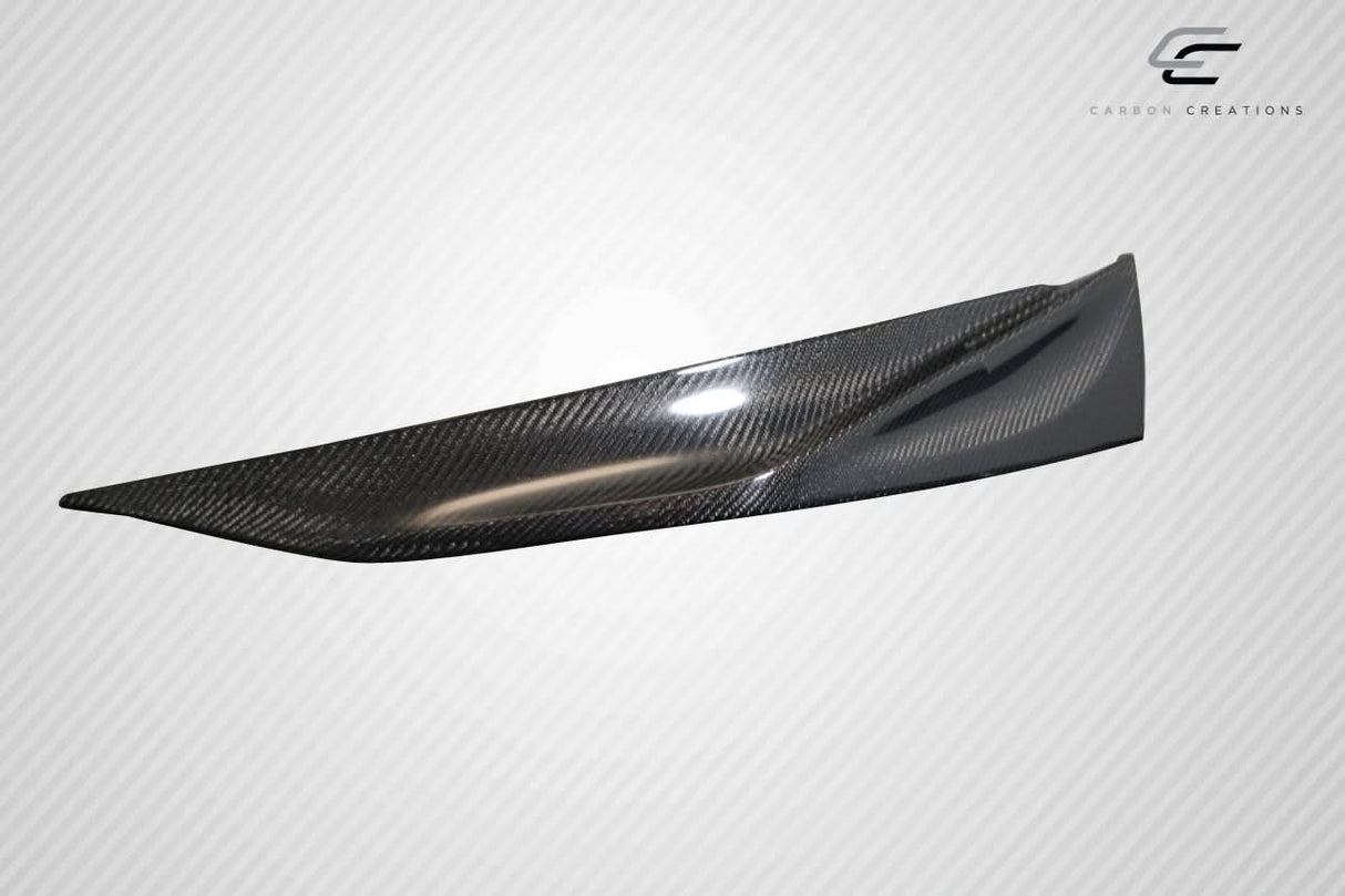 2011-2013 Kia Optima MC Style Front Lip Add Ons - Carbon Fiber