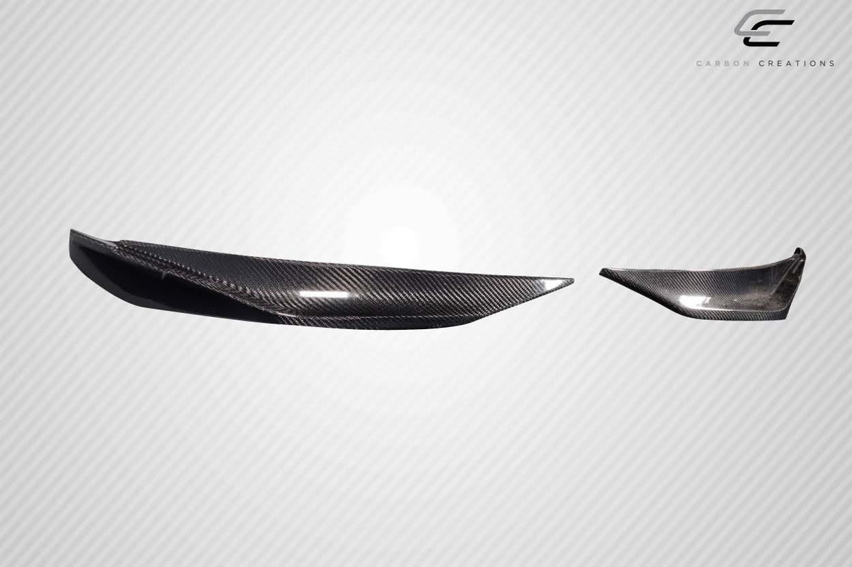 2011-2013 Kia Optima MC Style Front Lip Add Ons - Carbon Fiber