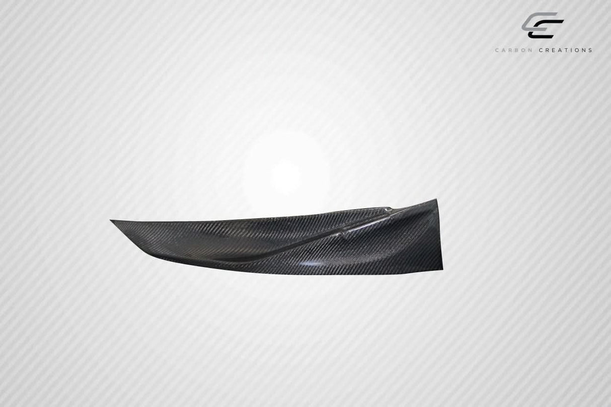 2011-2013 Kia Optima MC Style Front Lip Add Ons - Carbon Fiber