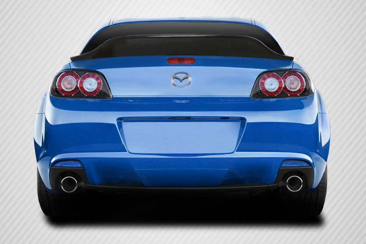 2004-2011 Mazda RX-8 DriTech Darkforce Style Wing Spoiler - Carbon Fiber