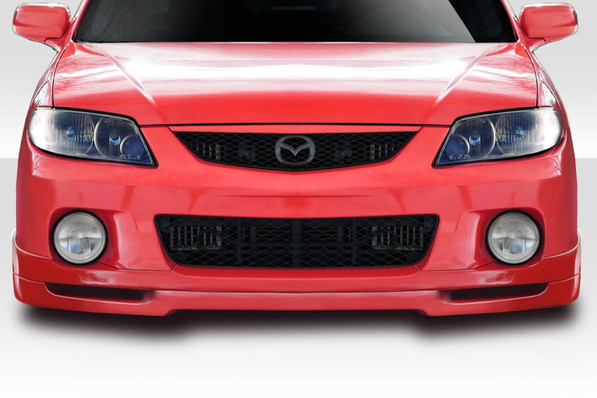2001-2003 Mazda Protege X-Sport Style Front Lip - 1 Piece - FRP