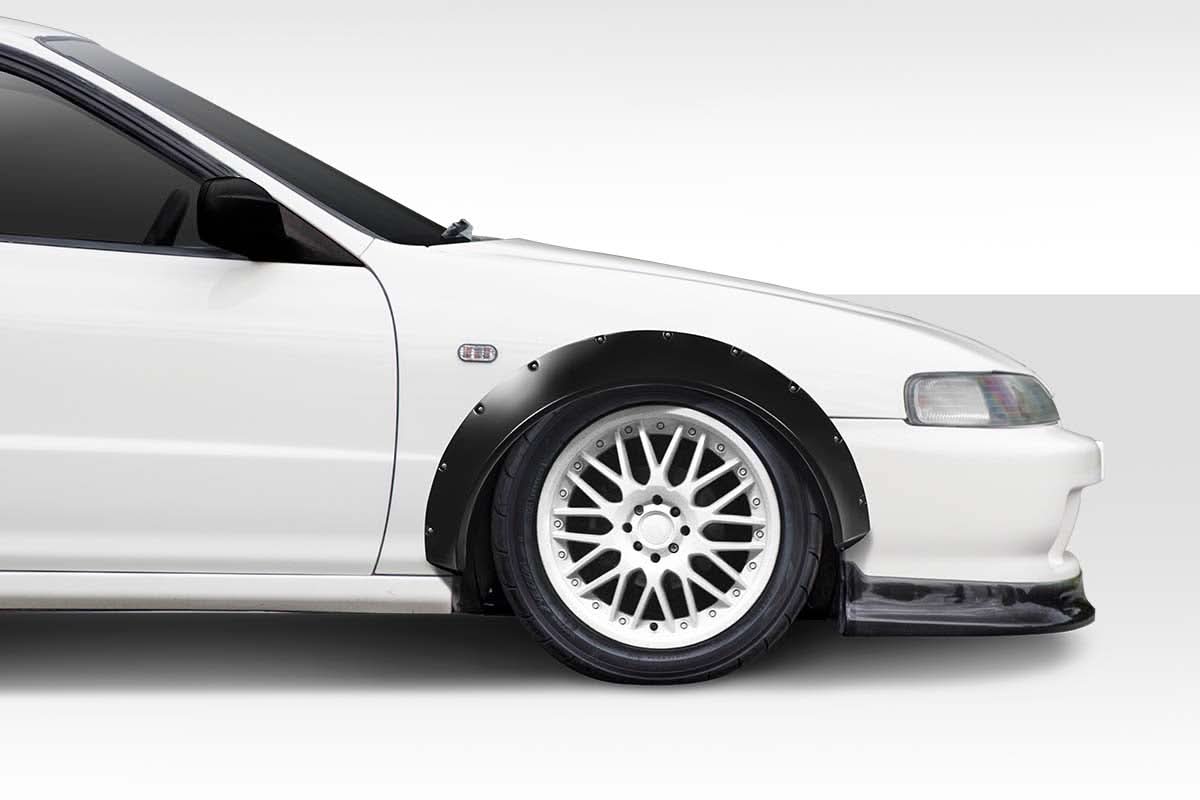 Universal Glider V2 Style 4.7" Fender Flares - 2 Piece - FRP