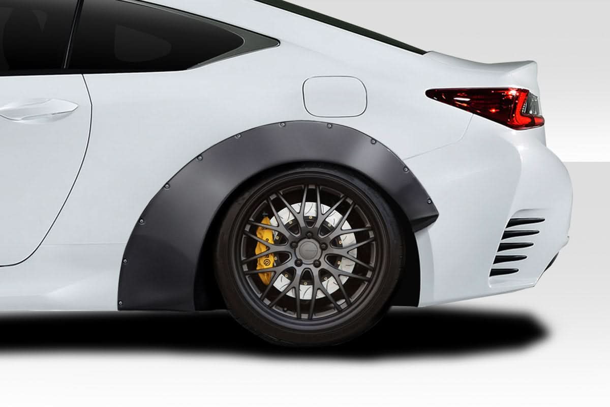 Universal Slider V2 Style Fender Flares 2 Piece - FRP