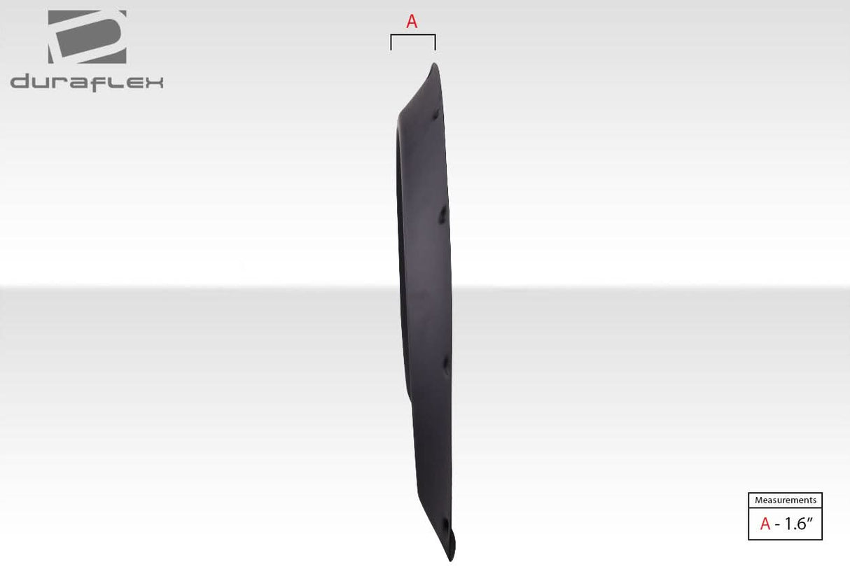 Universal New Type Style 1.6" Fender Flares - 2 Piece - FRP