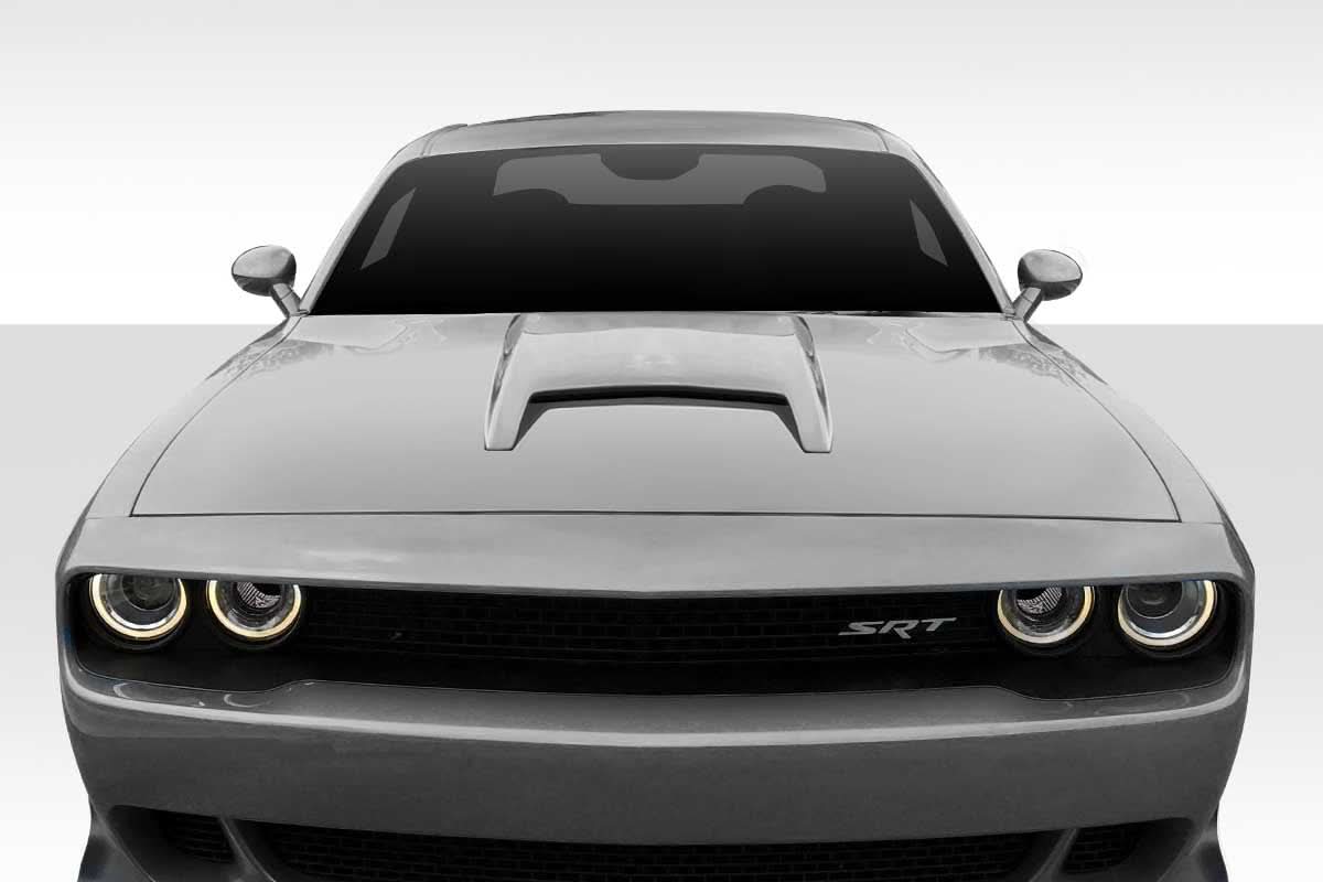 Universal Ram Air Type 6 Style Hood Scoop - 1 Piece - FRP