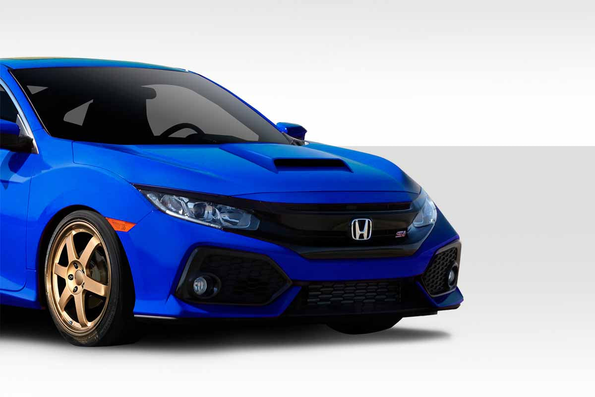 Universal Duraflex Ram Air Type 3 Hood Scoop - 1 Piece