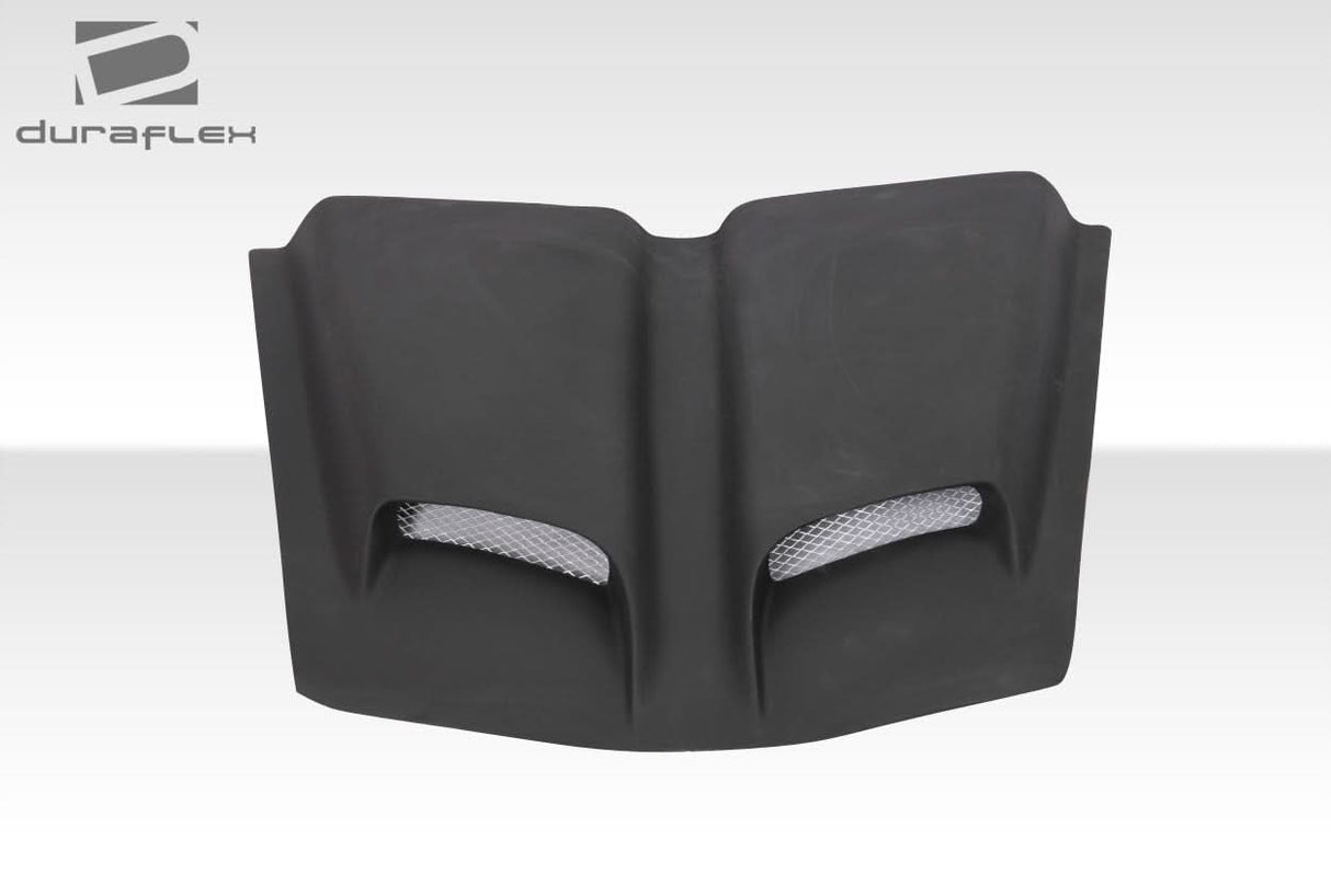 Universal Feed Dual Ram Air Hood Scoop - 1 Piece - FRP