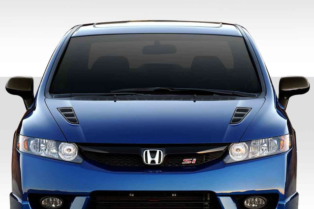 2006-2011 Honda Civic Type M Style Hood - FRP