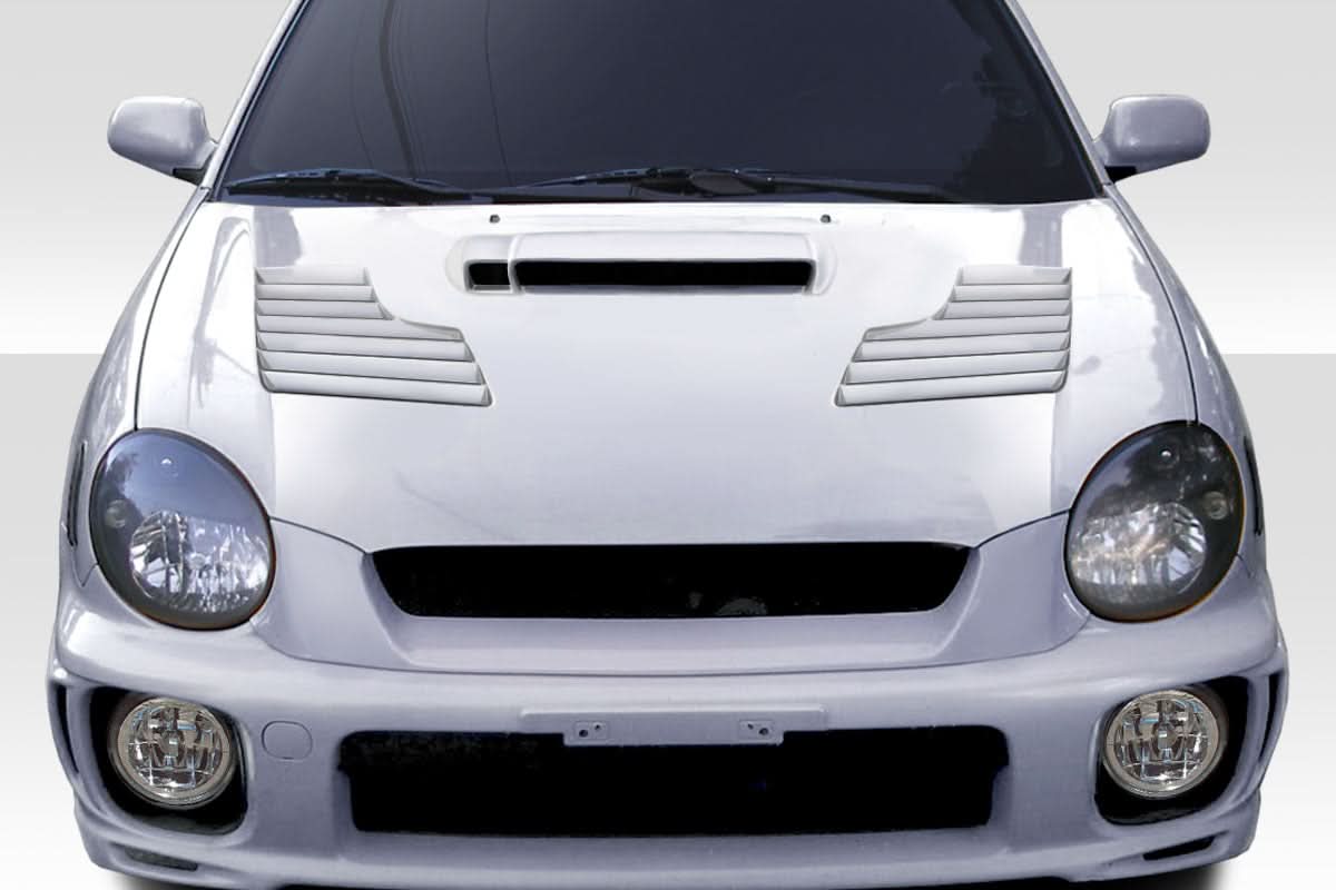2002-2003 Subaru Impreza WRX STI C-2 Style Hood - 1 Piece - FRP