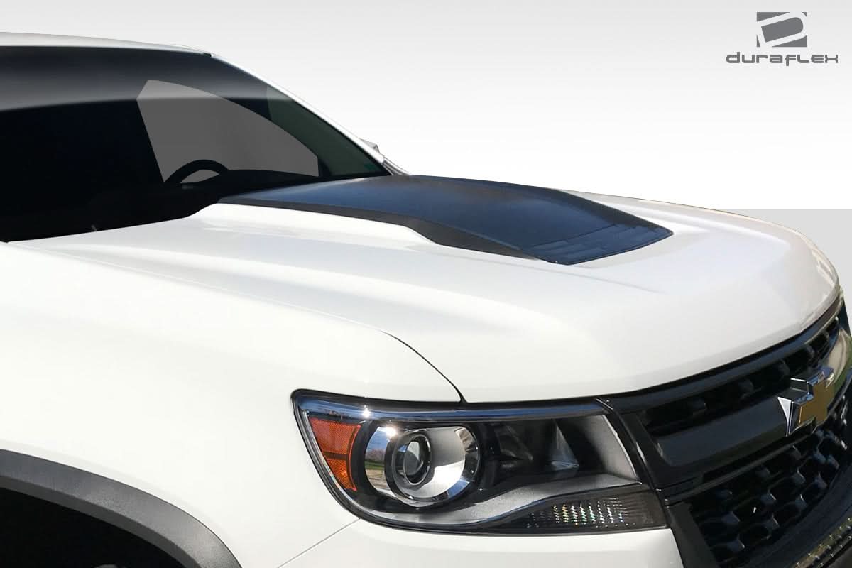 2015-2022 Chevrolet Colorado ZR2 Look Hood - 1 Piece - FRP