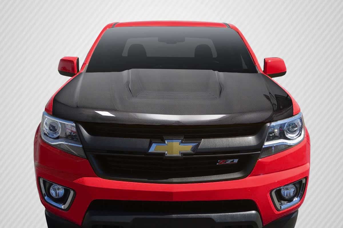 2015-2022 Chevrolet Colorado ZR2 Look Hood - Dry Carbon