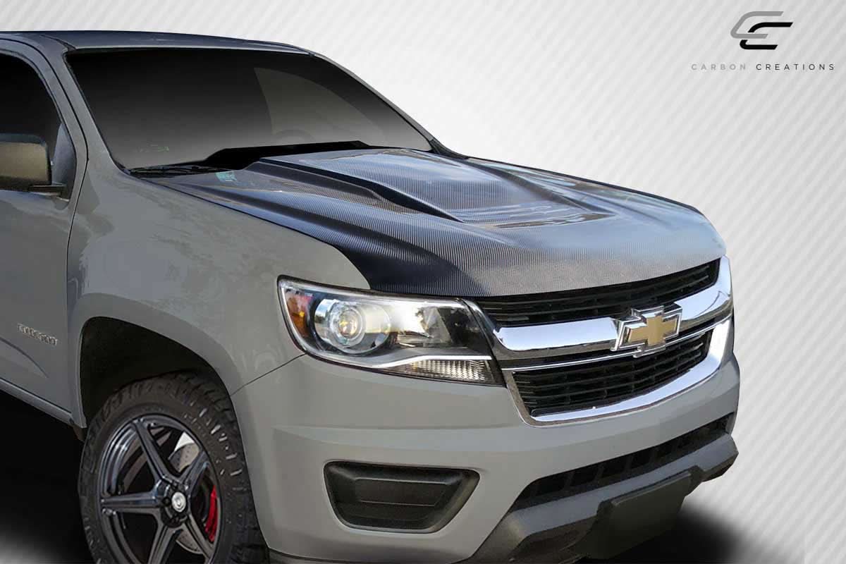 2015-2022 Chevrolet Colorado ZR2 Look Hood - Dry Carbon