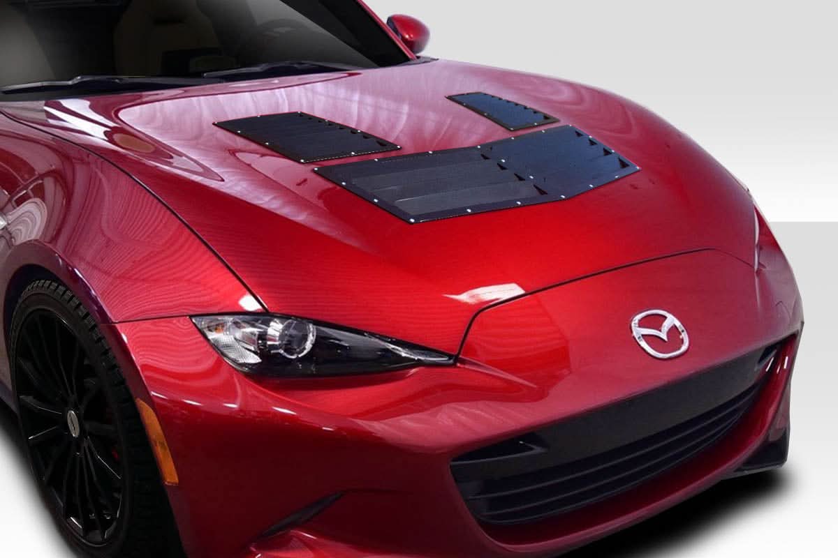 Universal Trackstar 1 Style Hood Vents - 3 Piece - FRP