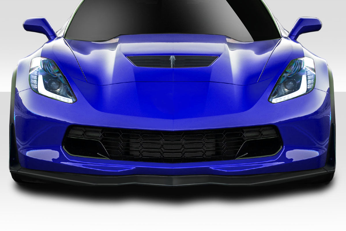 2014-2019 Chevrolet Corvette C7 GMX Style Front Lip Splitter - FRP