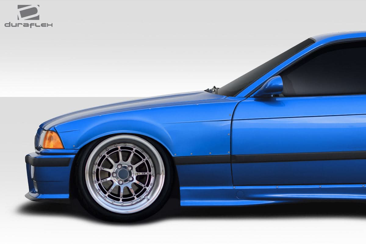 1992-1998 BMW 3 Series M3 C Spec Style Front Fender Flares - FRP