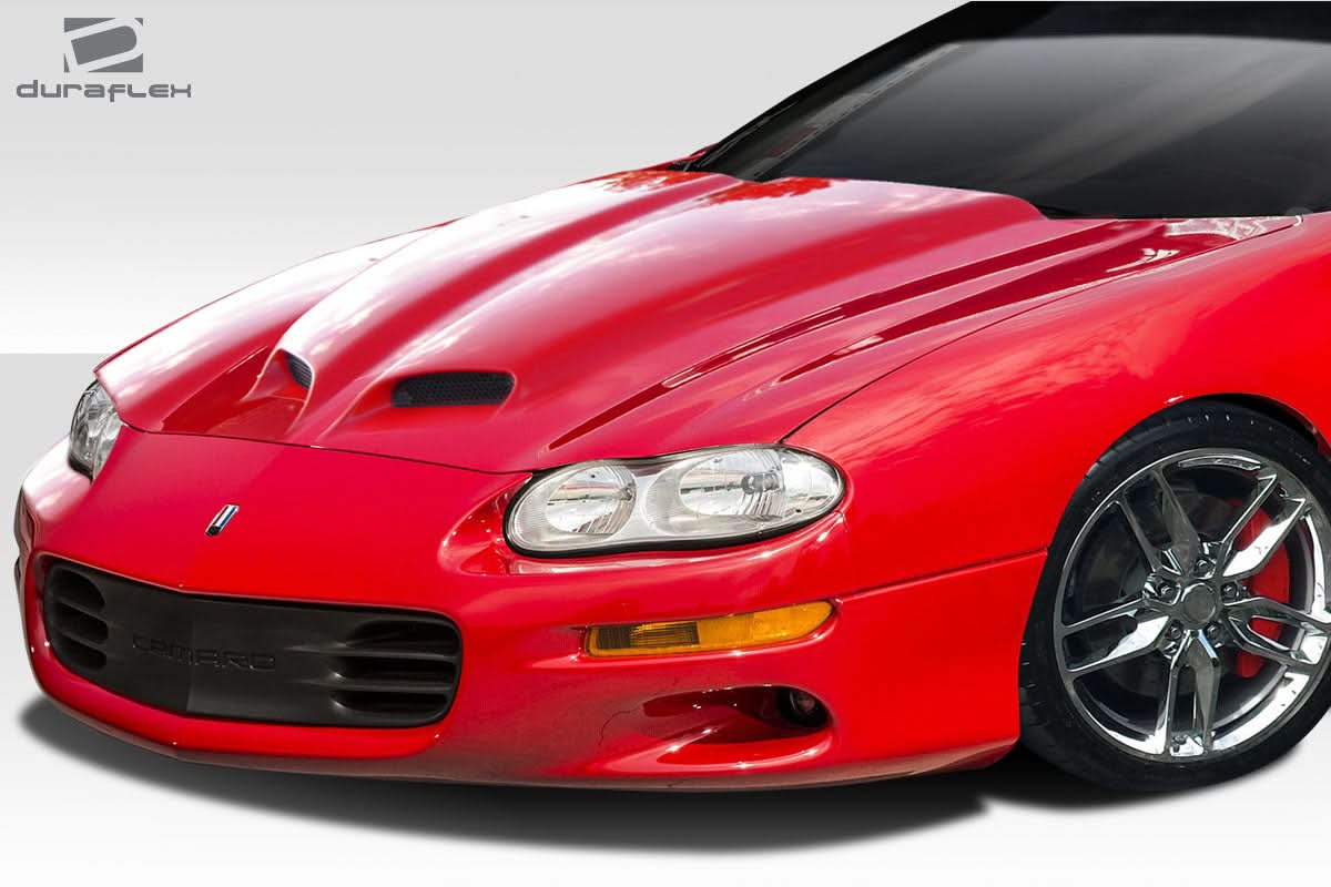 1998-2002 Chevrolet Camaro WS6 Style Hood - 1 Piece - FRP