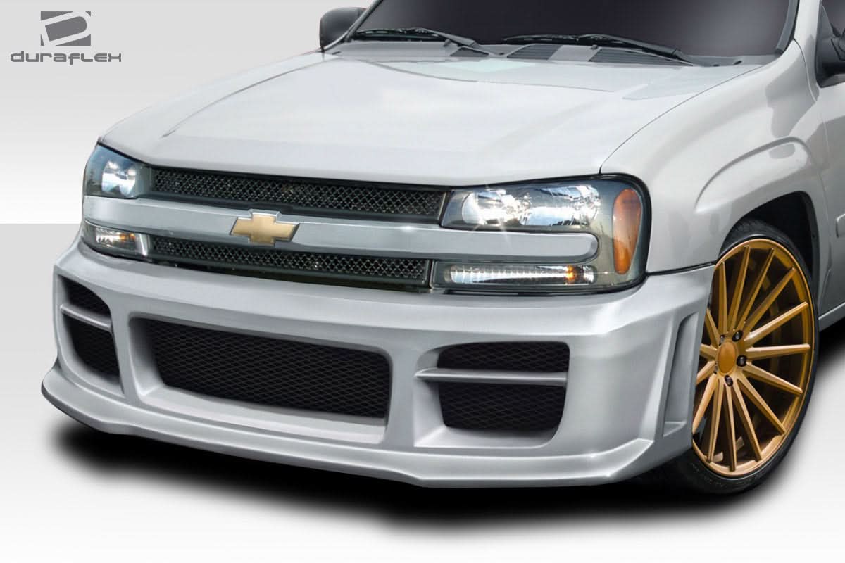 2002-2008 Chevrolet Trailblazer R34 Style Front Bumper - 1 Piece - FRP