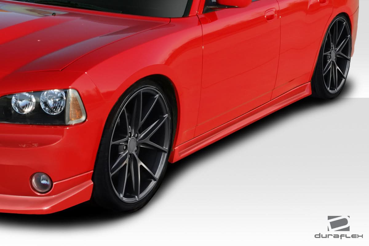 2006-2010 Dodge Charger Markham Style Side Skirts - FRP