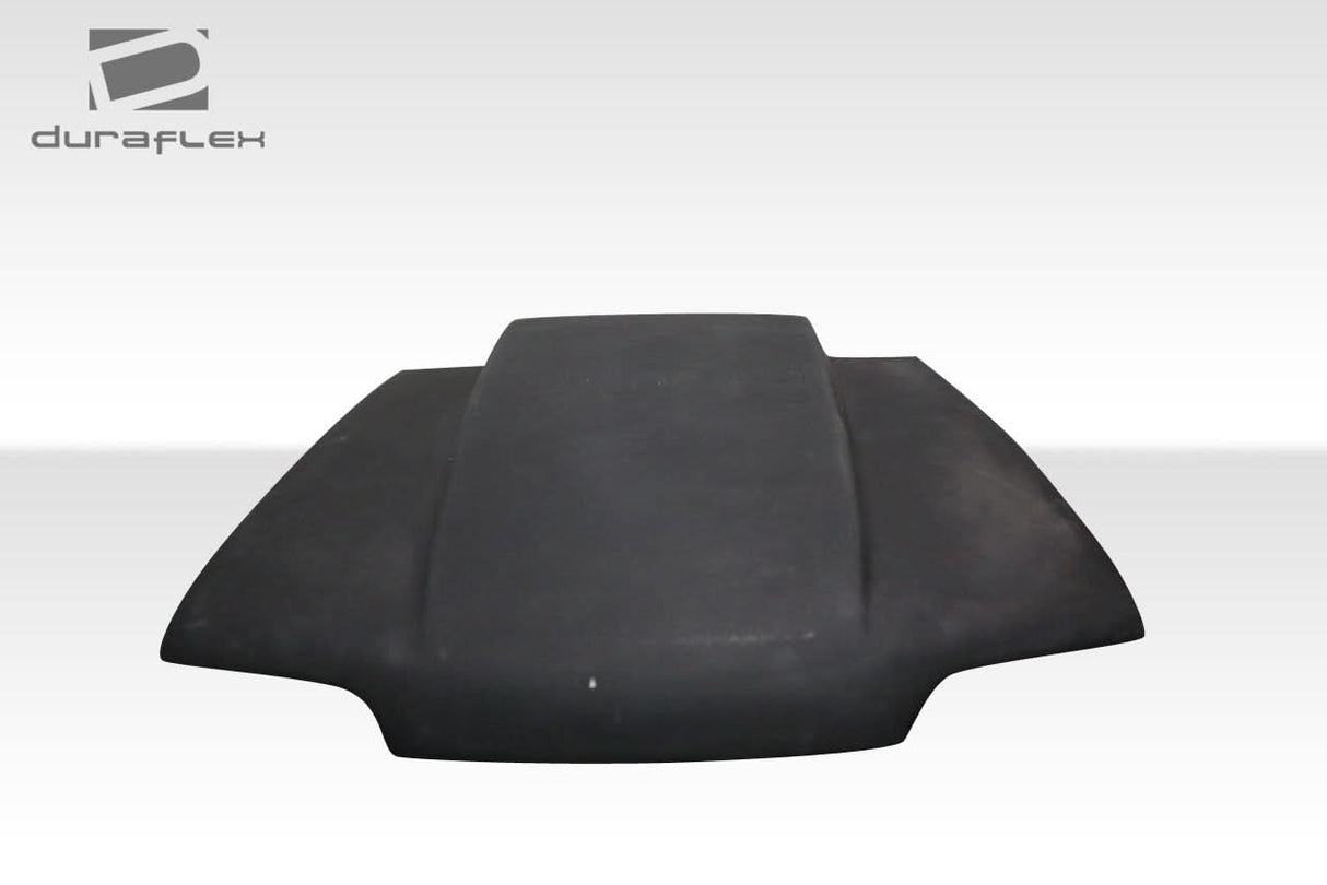 1987-1993 Ford Mustang 4 Inch Cowl Hood - 1 Piece - FRP